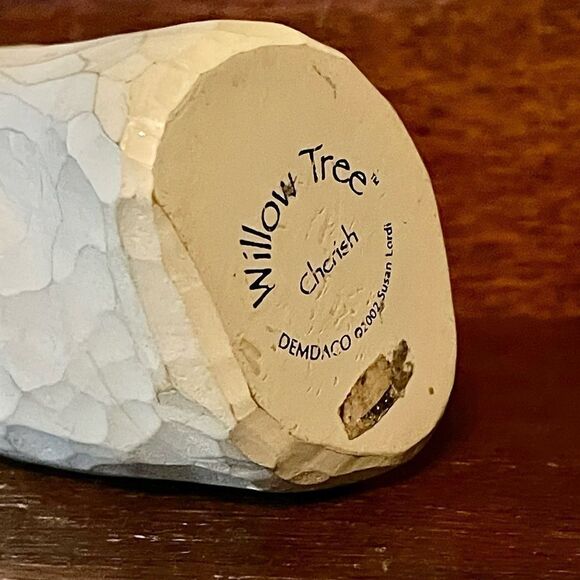 Willow Tree ‘02 Cherish Pregnancy Expectant Mom Faux Wood Resin Figurine - Picture 11 of 12